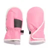 Jacob Ash- Girls Velcro Mittens-Pink