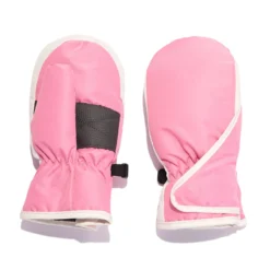 Jacob Ash- Girls Velcro Mittens-Pink