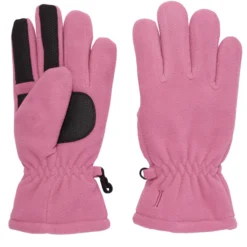 Jacob Ash- Igloos Girls Microfiber Gloves- Pink
