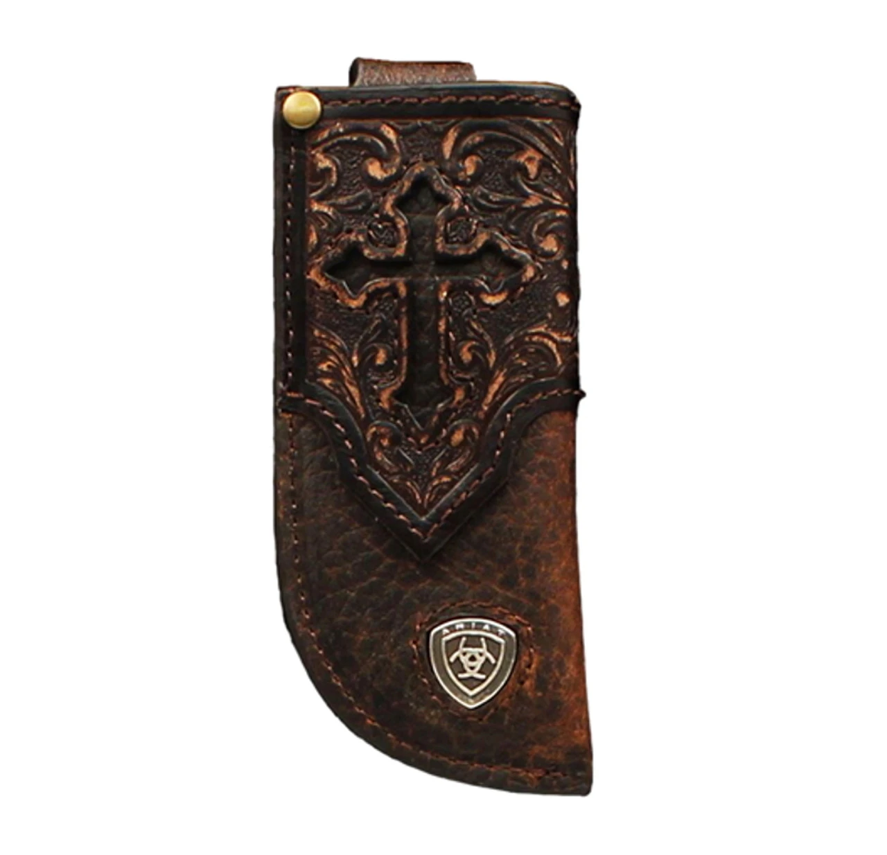 Ariat Distressed Cross Knife Sheath 1 Ariat Distressed Cross Knife Sheath