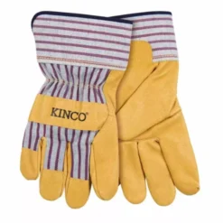 Kinco 1917-Y Grain Pigskin Leather Palm Work Glove