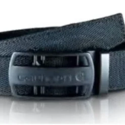 Carhartt Mens Nylon Adjustable Industrial Belt - Black