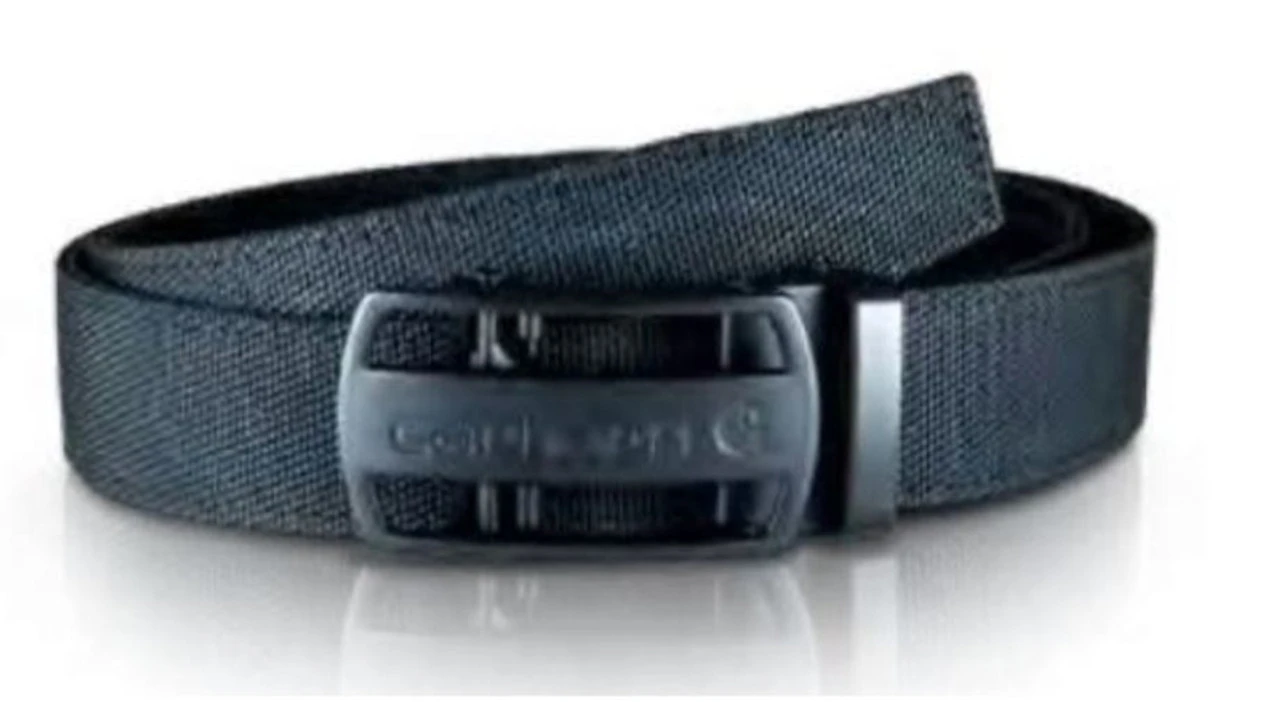 Carhartt Mens Nylon Adjustable Industrial Belt - Black 1 Carhartt Mens Nylon Adjustable Industrial Belt - Black