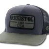 Hooey Resistol Cowboy Charcoal/Black Cap