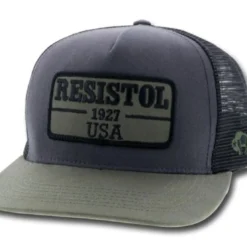 Hooey Resistol Cowboy Charcoal/Black Cap