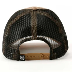 Cinch Brown Logo Patch Mesh Trucker Cap -Deals Bijou Flare Store 2506545 3 15254.1635570483