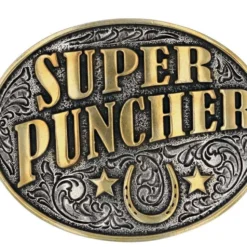 Montana Silversmiths Dale Brisby Super Puncher Attitude Belt Buckle