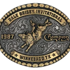 Montana Silversmiths Dale Brisby Invitational Attitude Belt Buckle