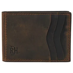 Red Dirt Hat Co. Mens Oiled Finished Bifold Card Case