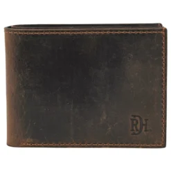 Red Dirt Hat Co. Mens Oil Finish Bifold Wallet