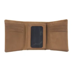 Carhartt Mens Brown Leather Trifold Wallet -Deals Bijou Flare Store 2648145 5 59928.1664379491