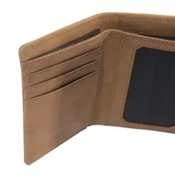 Carhartt Mens Brown Leather Trifold Wallet -Deals Bijou Flare Store 2648145 6 11645.1664379491