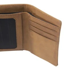 Carhartt Mens Brown Leather Trifold Wallet -Deals Bijou Flare Store 2648145 7 10722.1664379492