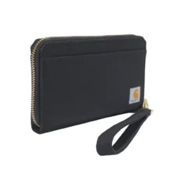 Carhartt Womens Nylon Duck Lay-Flat Clutch Wallet- Black -Deals Bijou Flare Store 2725875 3 49501.1666037676