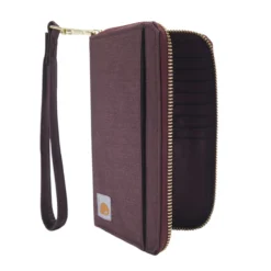 Carhartt Womens Nylon Duck Lay-Flat Clutch Wallet- Wine -Deals Bijou Flare Store 2725885 5 13019.1666037433