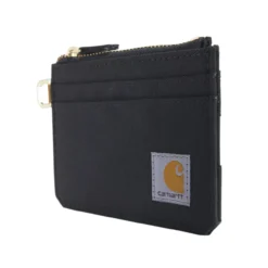 Carhartt Womens Nylon Duck Zipper Card Wallet- Black -Deals Bijou Flare Store 2725890 3 86100.1666037572