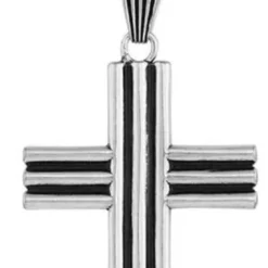 Montana Silversmiths Trinity Lines Cross Necklace