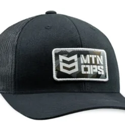 MTN Ops Men's Stacked Hat In Black Camo