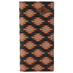Red Dirt Hat Co Men's Southwest Pattern Rodeo Wallet