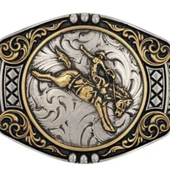 Montana Silversmiths Ride The Storm Attitude Buckle
