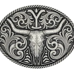Montana Silversmiths Montana Silversmith Strength Of Yellowstone Attitude Buckle