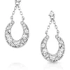 Montana Silversmiths Intentional Luck Crystal Drop Earrings