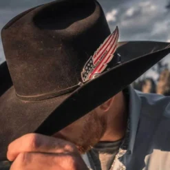 Montana Silversmiths God Bless USA Flag Hat Feather -Deals Bijou Flare Store 2791045 3 35064.1674064654