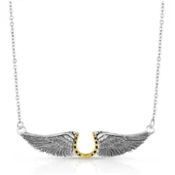 Montana Silversmiths Destined Horseshoe Necklace