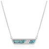 Montana Silversmiths High Noon Cobblestone Turquoise Bar Necklace