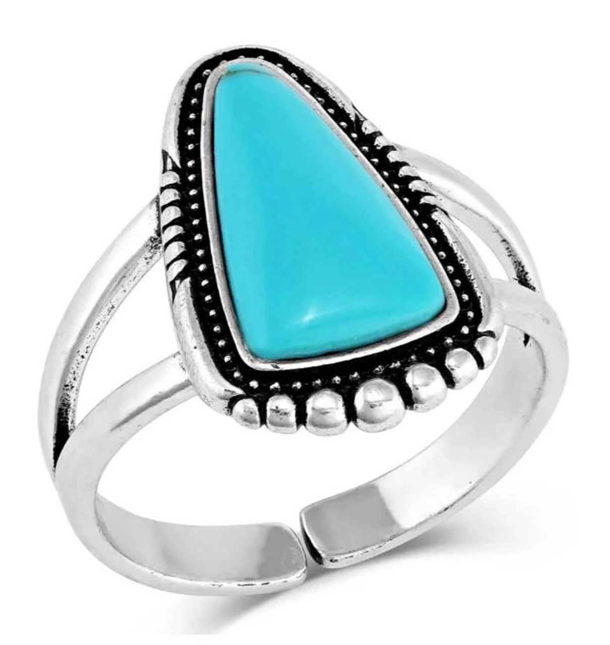 Montana Silversmiths Ways Of The West Turquoise Ring 1 Montana Silversmiths Ways Of The West Turquoise Ring