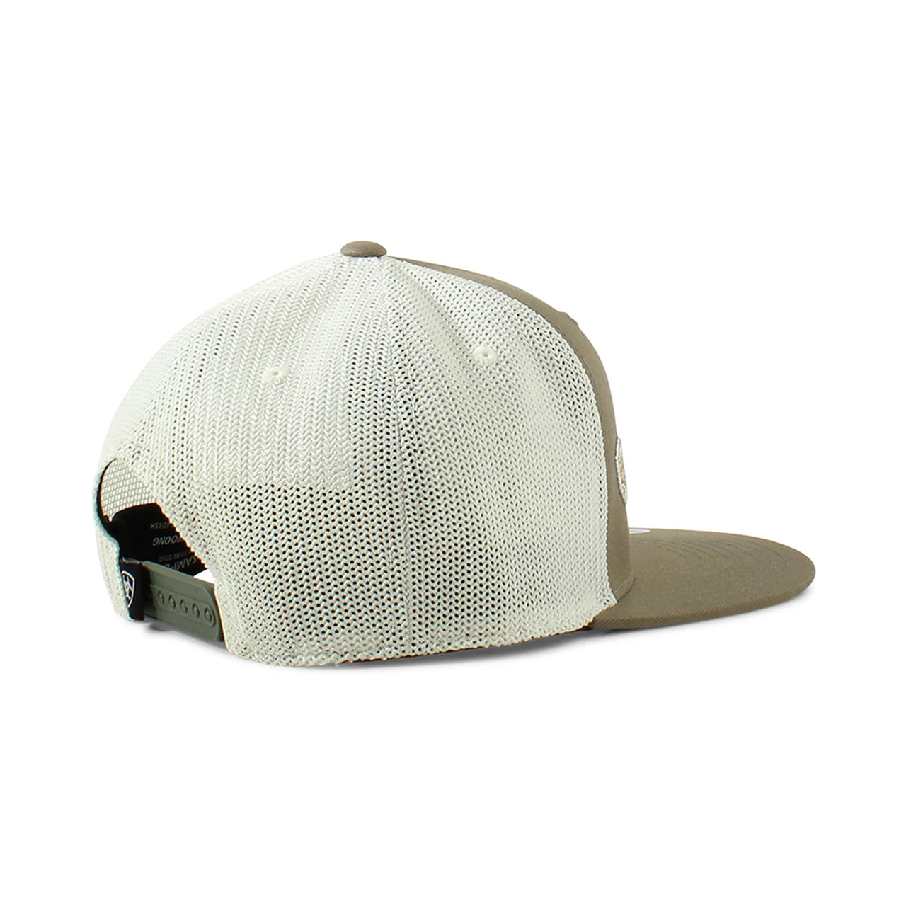 Ariat Mens Dark Green FlexFit 110 With Tan Mesh Back 6 Panel Cap 2 Ariat Mens Dark Green FlexFit 110 With Tan Mesh Back 6 Panel Cap - Image 2