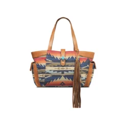 Ariat Womens Multi Colored Southwestern Pattern Ariat Conceal Carry Satchel