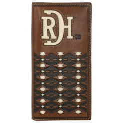 Red Dirt Hat Co Rodeo Wallet Embossed W/Ivory Inlay