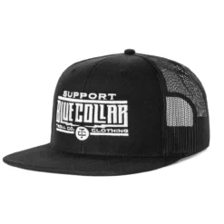 Troll Co. Mens Black Brawn Snapback Hat