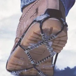 Orgill - Yaktrax Walk Spikeless Ultra Light Over Boot/Shoe Traction Device, Thermal Plastic Rubber, Black