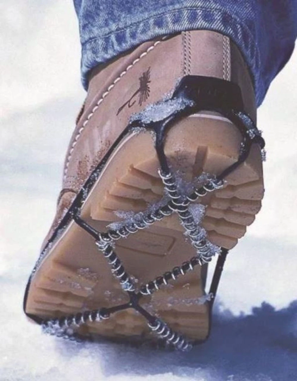 Orgill - Yaktrax Walk Spikeless Ultra Light Over Boot/Shoe Traction Device, Thermal Plastic Rubber, Black 1 Orgill - Yaktrax Walk Spikeless Ultra Light Over Boot/Shoe Traction Device, Thermal Plastic Rubber, Black