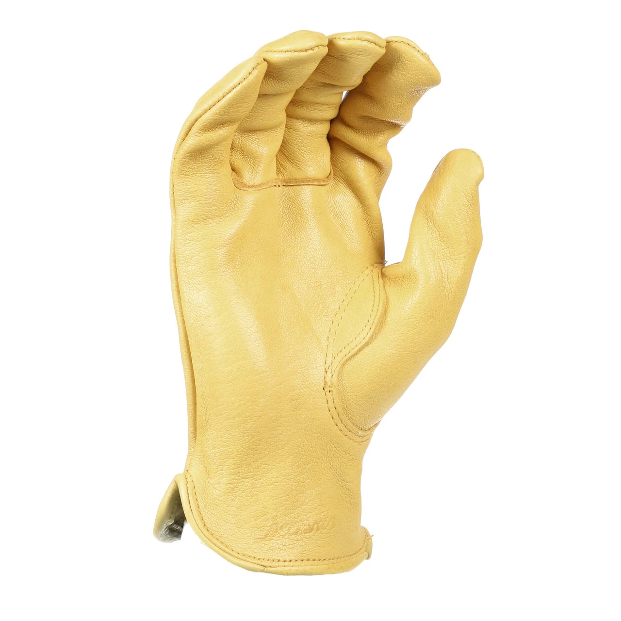 Wells Lamont - Men's Grain Deerskin Leather Glove 4 Wells Lamont - Men's Grain Deerskin Leather Glove - Image 4