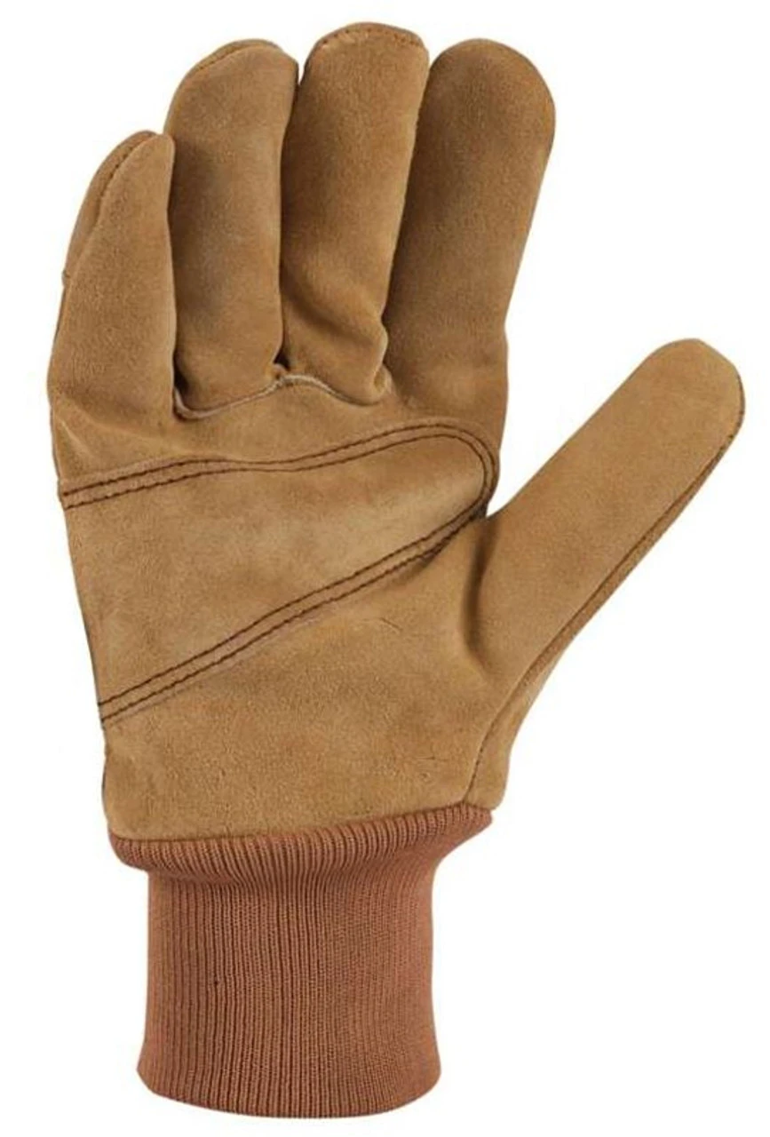 Carhartt Suede Knit Cuff Work Glove 2 Carhartt Suede Knit Cuff Work Glove - Image 2