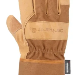 Carhartt Insulated Grain Leather Safety Cuff Work Glove