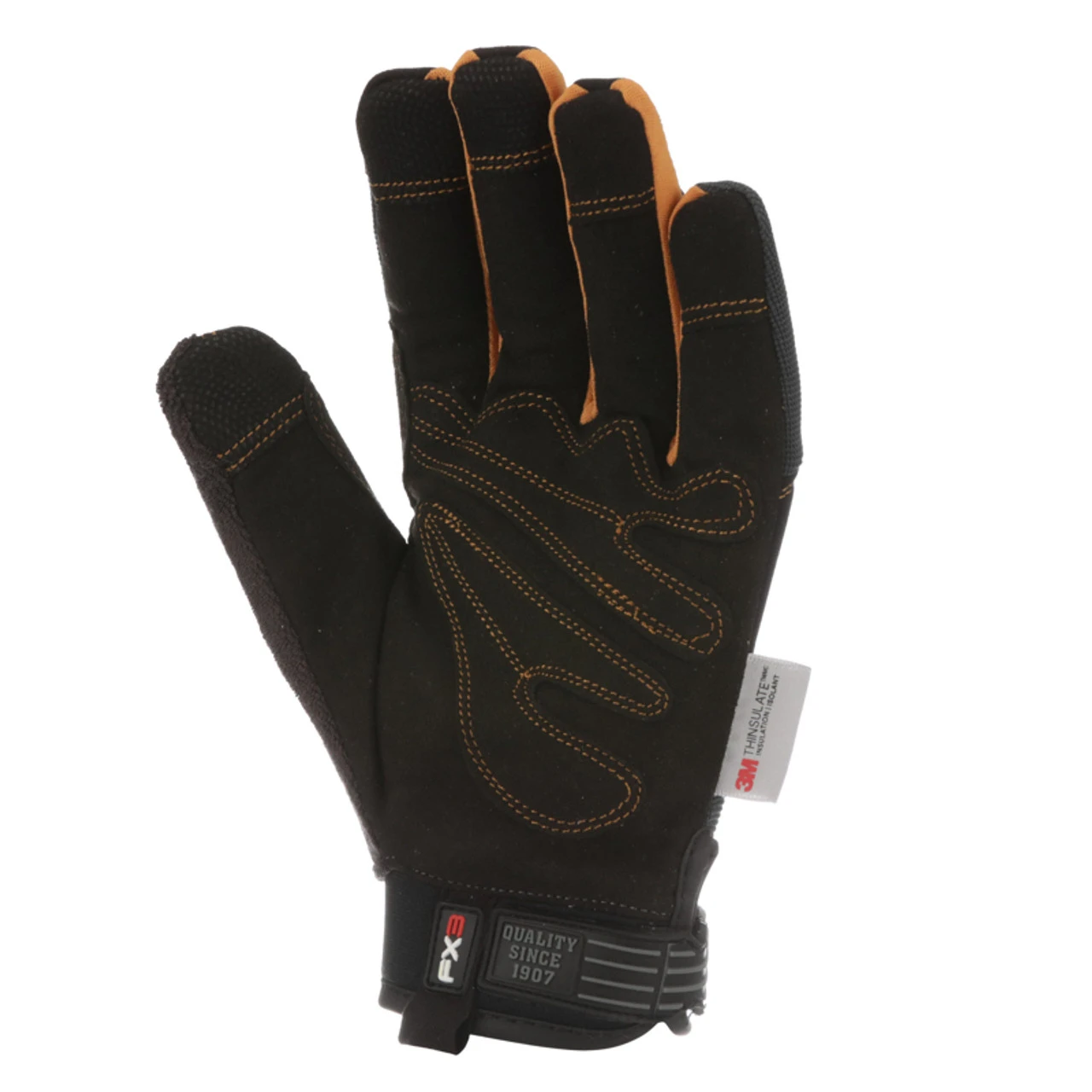 Wells Lamont FX3 Reinforced Synthetic Palm Winter Work Gloves 2 Wells Lamont FX3 Reinforced Synthetic Palm Winter Work Gloves - Image 2