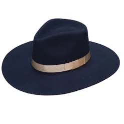 Twister Womens Navy Felt Hat