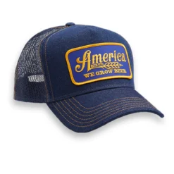 Rural Cloth Mens We Grow Beer Snap Back Cap
