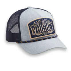 Rural Cloth Mens We Grow Whiskey Snap Back Cap