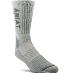 Ariat Unisex Light Weight Steel Toe Merino Blend Socks - AR2186-050