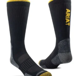 Ariat Unisex TEK High Performance Crew Socks - 2 Pack