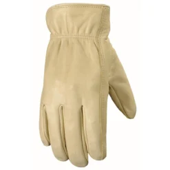 Wells Lamont - Men's Cowhide Full Leather Slip-On Work Gloves - 1130