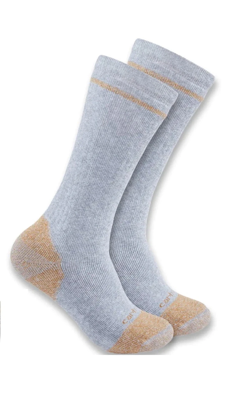 Carhartt Mens Midweight Steeltoe Boot Sock - 2 Pack 2 Carhartt Mens Midweight Steeltoe Boot Sock - 2 Pack - Image 2