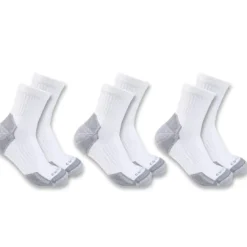 Carhartt Mens Midweight Cotton Blend Quarter Sock - 3 Pack 5 Carhartt Mens Midweight Cotton Blend Quarter Sock - 3 Pack -Deals Bijou Flare Store P2551330 3 25755.1653343927