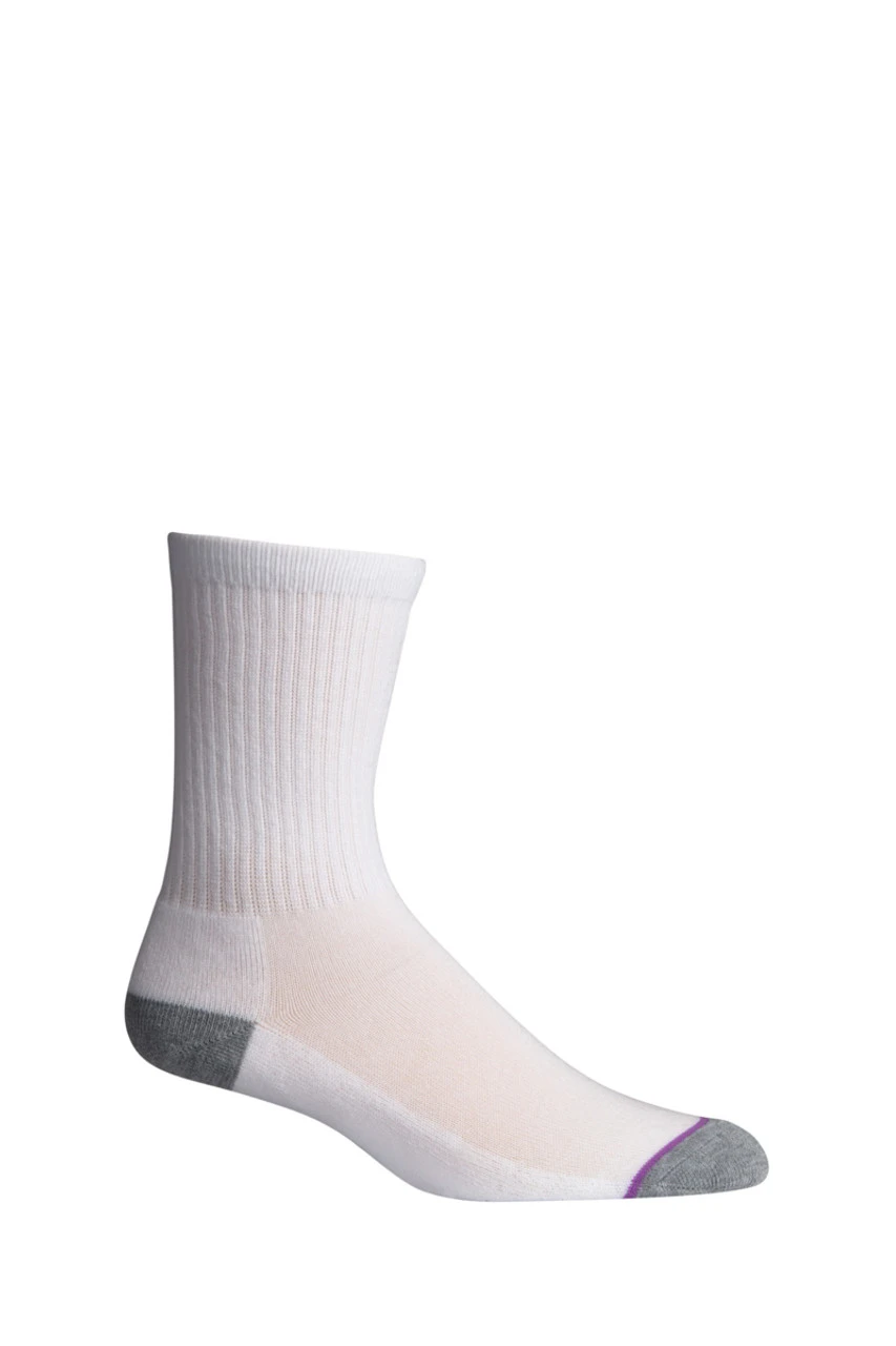 Noble Outfitters Womens Performance Crew Sock - 6 Pack 2 Noble Outfitters Womens Performance Crew Sock - 6 Pack - Image 2