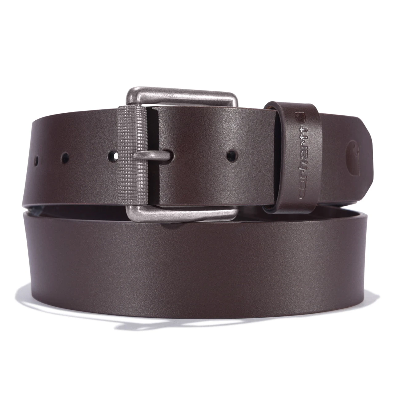 Carhartt Mens Bridle Leather Roller Buckle Belt 1 Carhartt Mens Bridle Leather Roller Buckle Belt